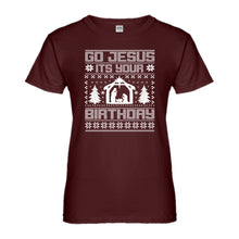 Womens Go Jesus Its Your Birthday Ladies' T-shirt