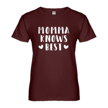Womens Momma Knows Best Ladies' T-shirt