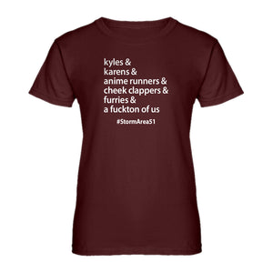 Womens Storm Area 51 Runner Ladies' T-shirt