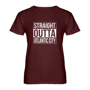 Womens Straight Outta Atlantic City Ladies' T-shirt
