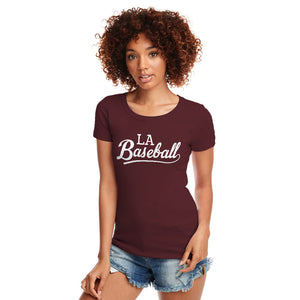 Womens LA Baseball Team Ladies' T-shirt