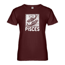 Womens Pisces Zodiac Astrology Ladies' T-shirt