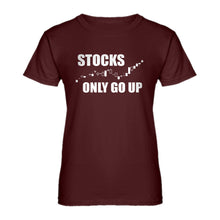 Womens STOCKS ONLY GO UP Ladies' T-shirt