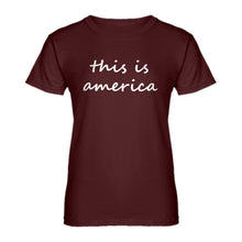 Womens This is America Ladies' T-shirt