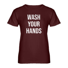 Womens WASH YOUR HANDS Ladies' T-shirt