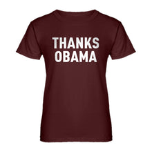 Womens Thanks Obama Ladies' T-shirt