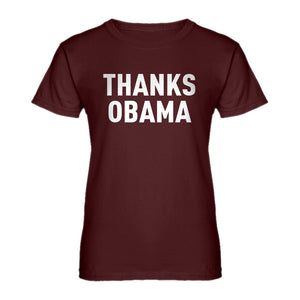 Womens Thanks Obama Ladies' T-shirt