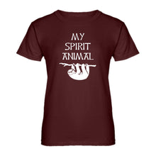 Womens Sloth is my Spirit Animal Ladies' T-shirt