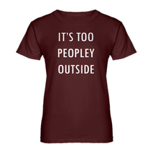 Womens Too Peopley Outside Ladies' T-shirt