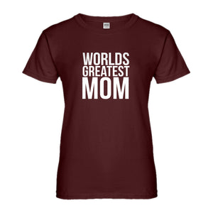 Womens Worlds Greatest Mom Ladies' T-shirt
