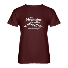 Womens The Mountains are Calling Ladies' T-shirt