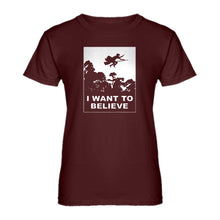 Womens I Want to Believe Wizard Ladies' T-shirt