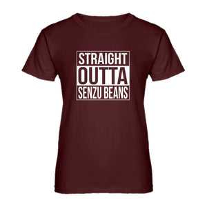 Womens Straight Outta Senzu Beans Ladies' T-shirt