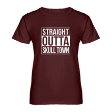 Womens Straight Outta Skull Town Ladies' T-shirt