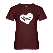 Womens Resist Heart Ladies' T-shirt