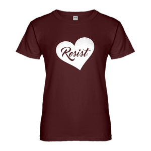 Womens Resist Heart Ladies' T-shirt