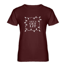 Womens Lets Get Lit Ladies' T-shirt