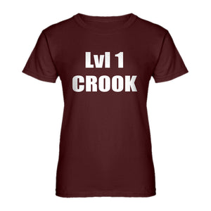 Womens Lvl 1 Crook Ladies' T-shirt