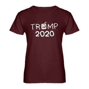 Womens Trump 2020 Juice Box Ladies' T-shirt