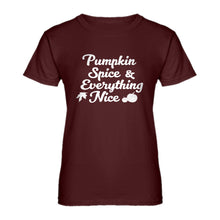 Womens Pumpkin Spice and Everything Nice Ladies' T-shirt