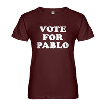 Womens Vote for Pablo Ladies' T-shirt
