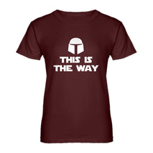 Womens This is the Way Ladies' T-shirt