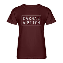 Womens Karma's a Bitch Ladies' T-shirt