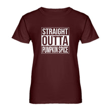 Womens Straight Outta Pumpkin Spice Ladies' T-shirt