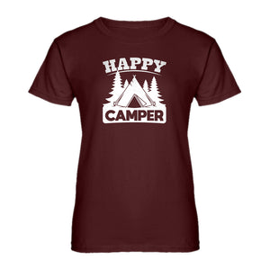 Womens Happy Camper Ladies' T-shirt