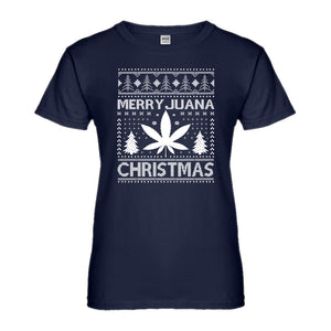 Womens MerryJuana Christmas Ladies' T-shirt