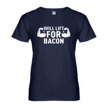 Womens Will Lift for Bacon Ladies' T-shirt