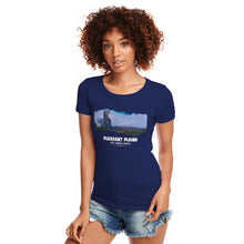 Womens Pleasant Plains Fine Lumber Sawmill Ladies' T-shirt