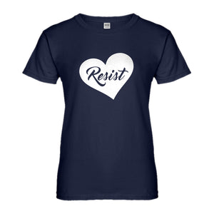 Womens Resist Heart Ladies' T-shirt