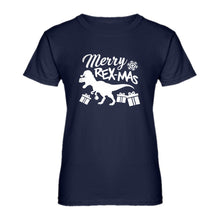 Womens Merry Rex-Mas Ladies' T-shirt
