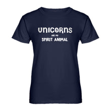 Womens Unicorns are my Spirit Animal Ladies' T-shirt