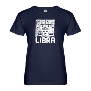 Womens Libra Zodiac Astrology Ladies' T-shirt