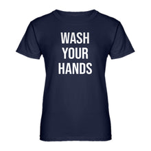 Womens WASH YOUR HANDS Ladies' T-shirt