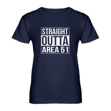 Womens Straight Outta Area 51 Ladies' T-shirt