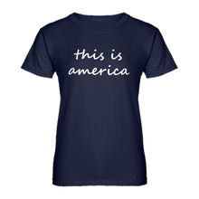Womens This is America Ladies' T-shirt