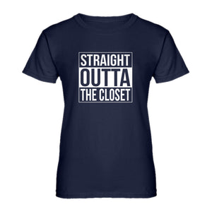 Womens Straight Outta the Closet Ladies' T-shirt