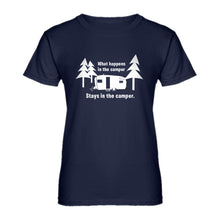 Womens What Happens in the Camper Ladies' T-shirt