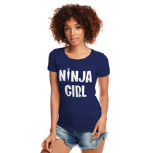 Womens Ninja Girl Ladies' T-shirt