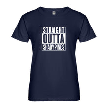 Womens Straight Outta Shady Pines Ladies' T-shirt