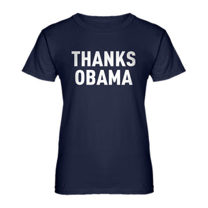 Womens Thanks Obama Ladies' T-shirt