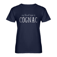 Womens My Blood Type is Cognac Ladies' T-shirt
