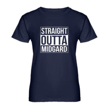 Womens Straight Outta Midgard Ladies' T-shirt
