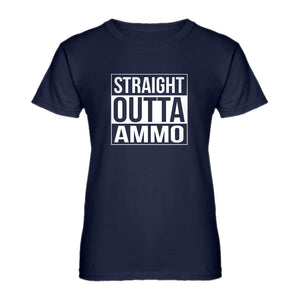 Womens Straight Outta Ammo Ladies' T-shirt