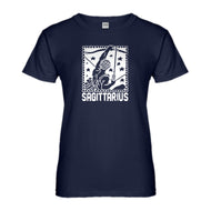 Womens Sagittarius Zodiac Astrology Ladies' T-shirt