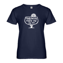 Womens Margaritas Made Me Do It Ladies' T-shirt