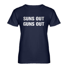 Womens Suns Out Guns Out Ladies' T-shirt